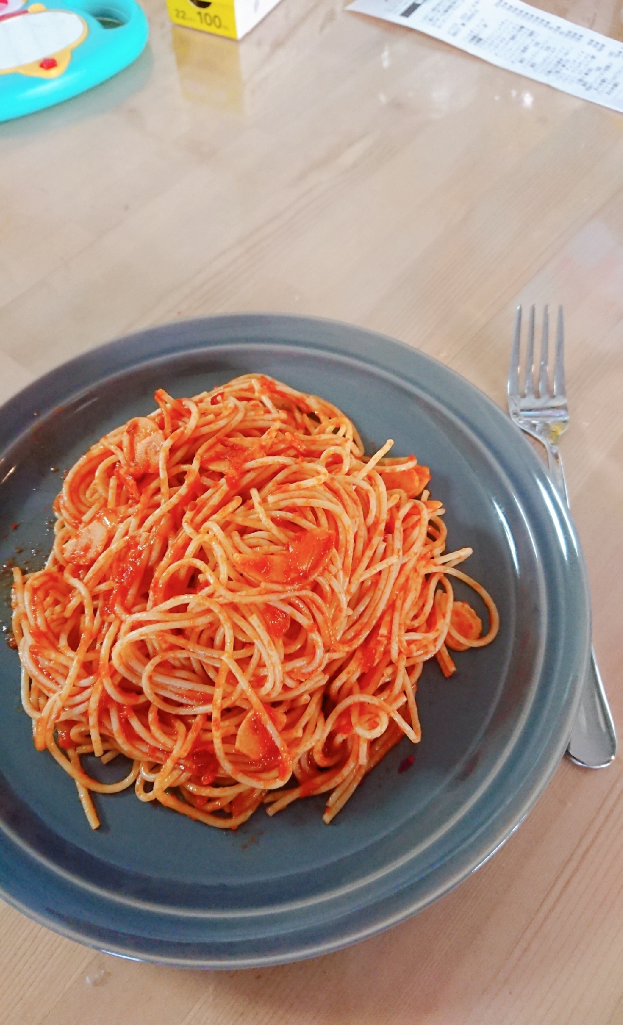 【定番】トマトとにんにくのスパゲッティ♪