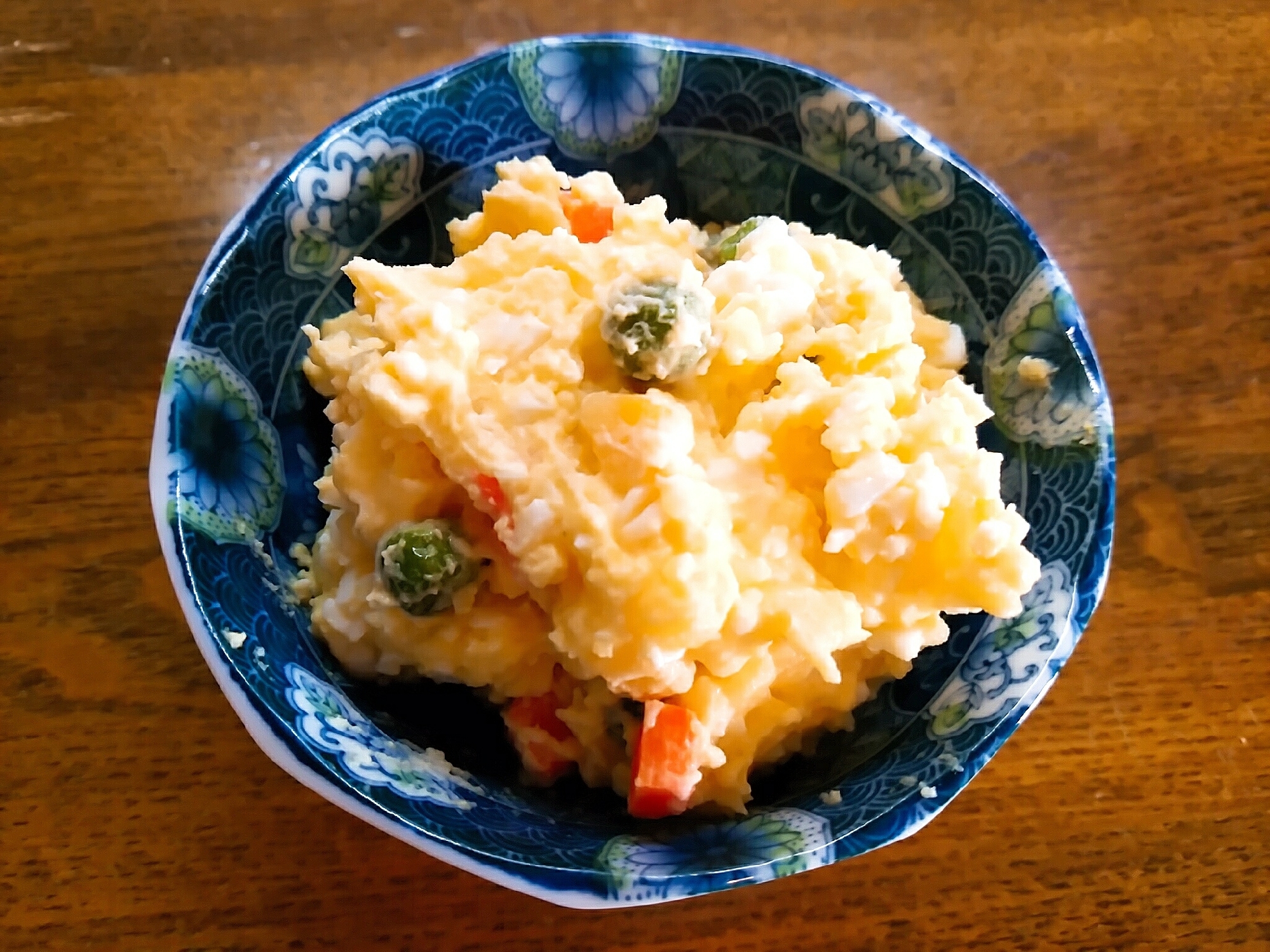 炊飯器で卵入りポテトサラダ