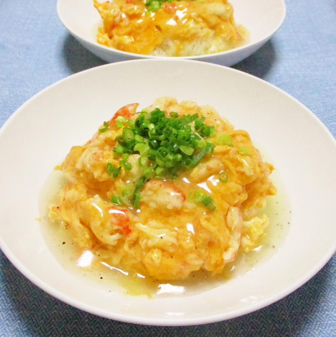 塩だれで旨い!お手軽天津飯