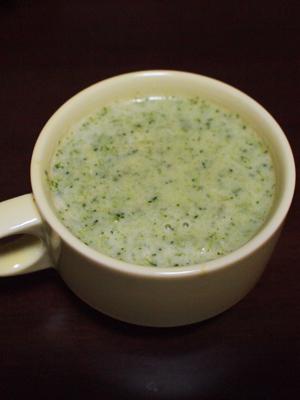 ブロッコリーのミルクスープ