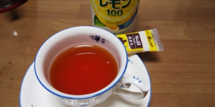 ゆず紅茶 in ショウガ
