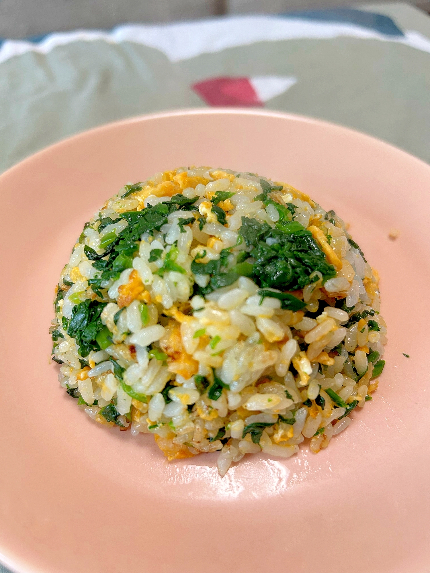 ランチに★ほうれん草と卵のチャーハン★おいしい