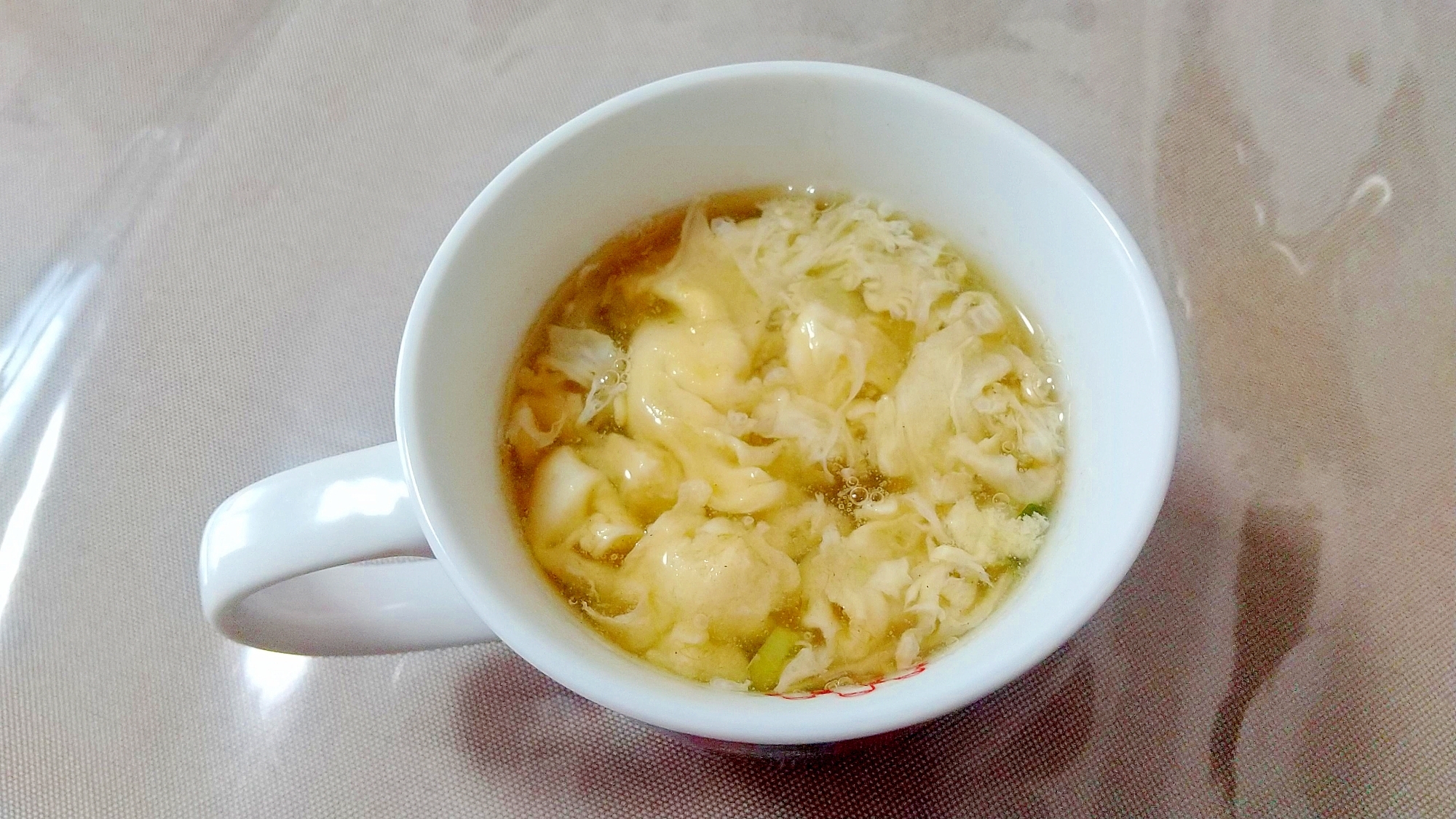 簡単卵スープ＋＋