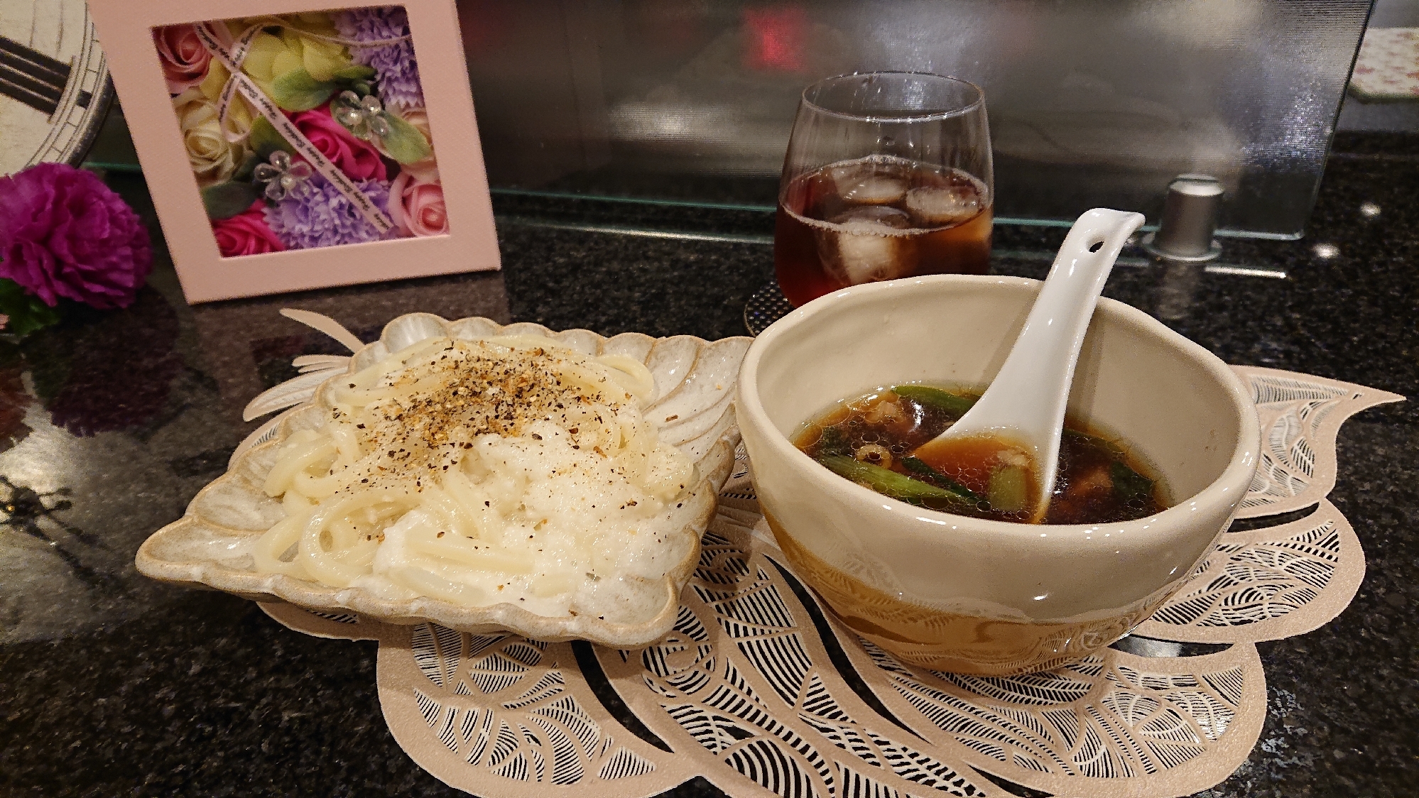 つけ鶏とろろうどん レシピ 作り方 By 3ぽりん4 楽天レシピ