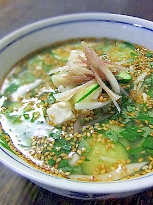 冷汁ぶっかけごはん