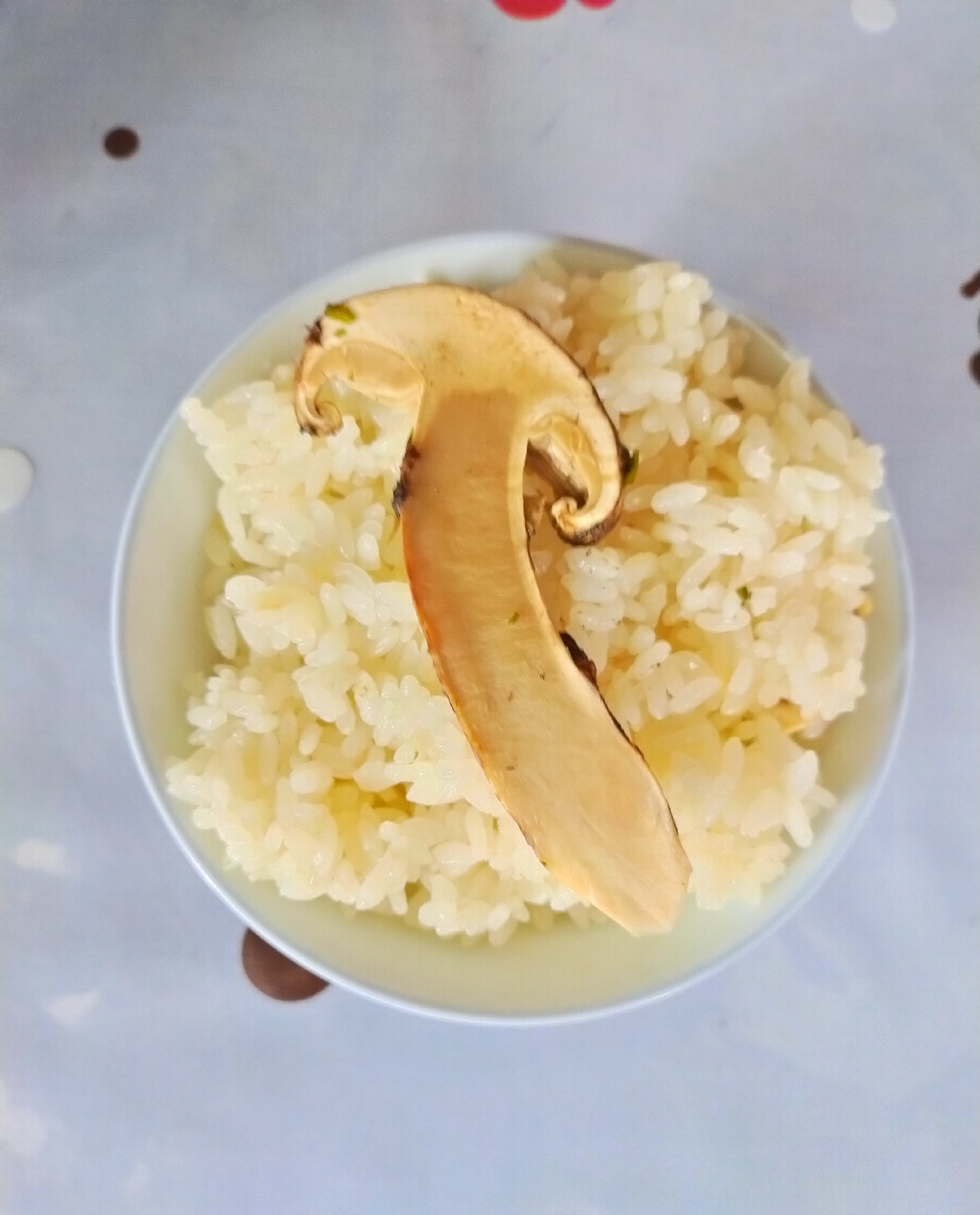 秋の味覚♪¨̮⑅*⋆。ご飯の〆やお弁当に松茸ごはん