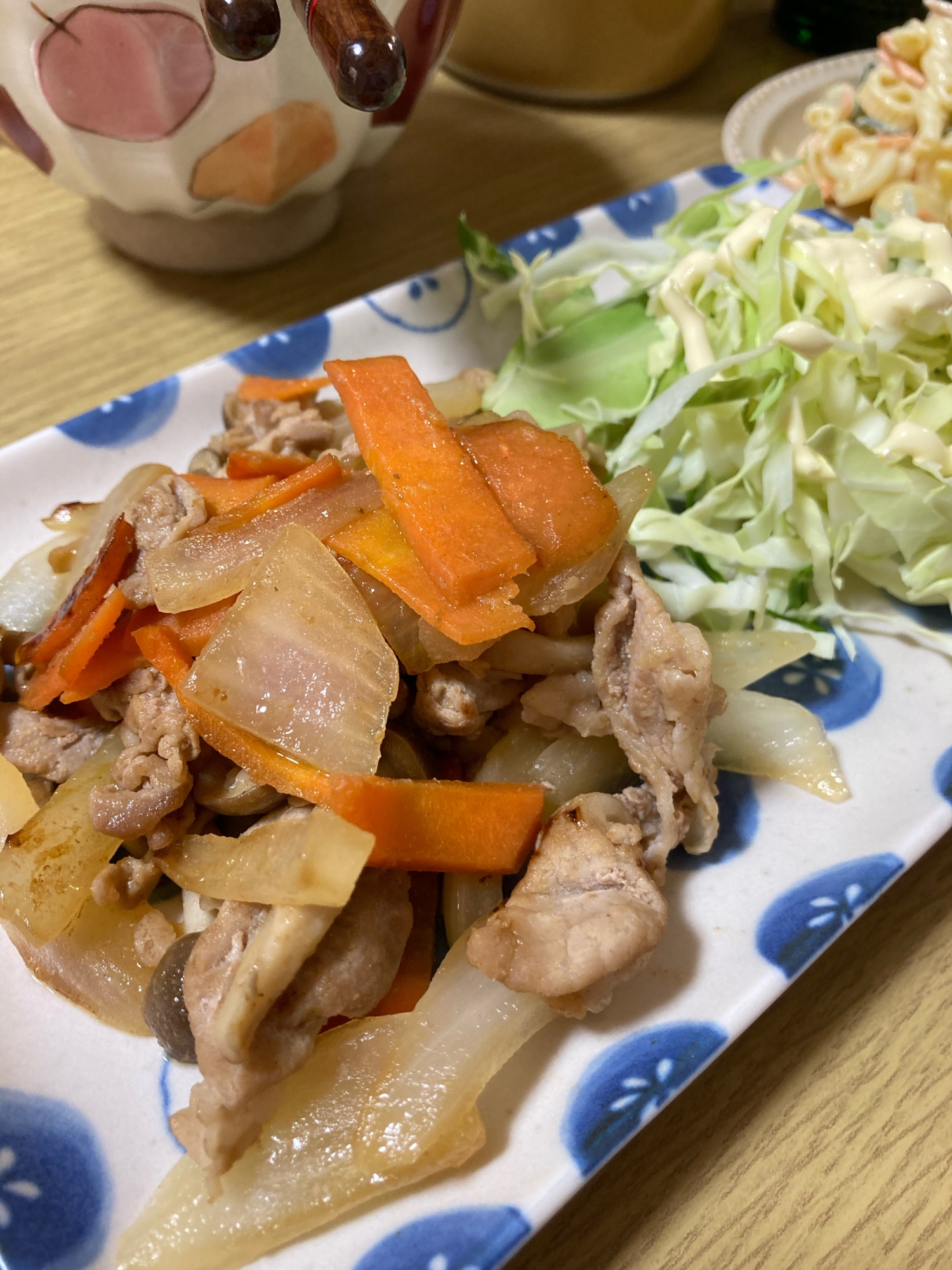 【我が家の定番】野菜たっぷり生姜焼き
