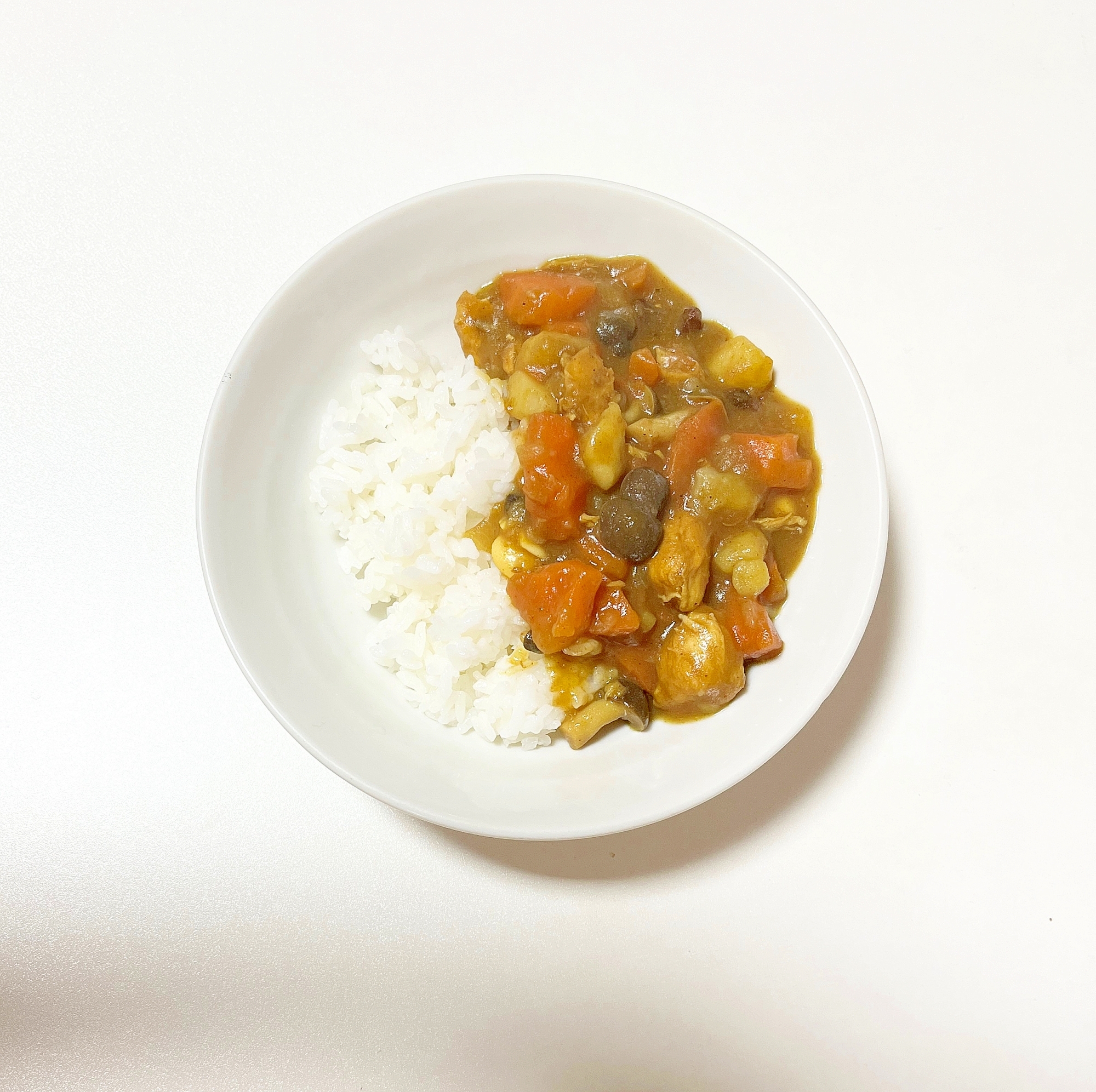 残りもので簡単カレー