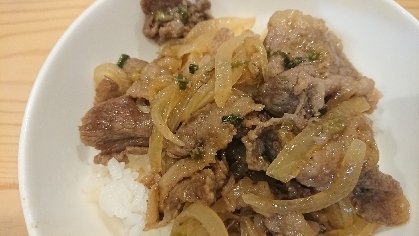 ご飯にのせていただきました