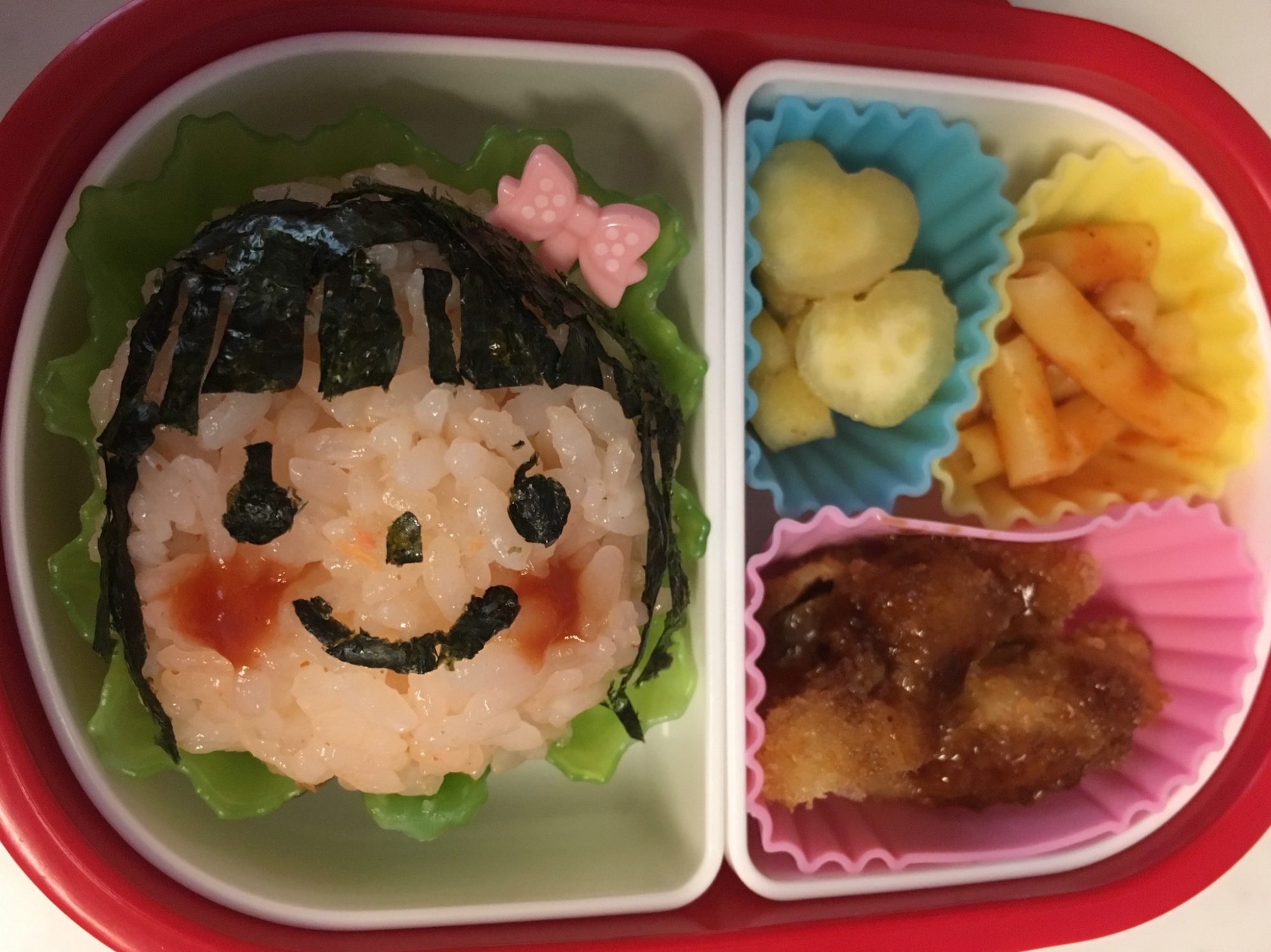 幼稚園 お弁当 可愛いごはん 女の子 レシピ 作り方 By りおなぎママ 楽天レシピ