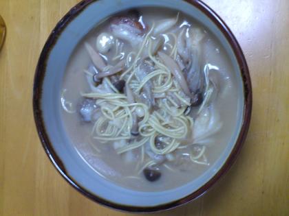 コクたっぷり☆豆乳ごま味噌ベジラーメン