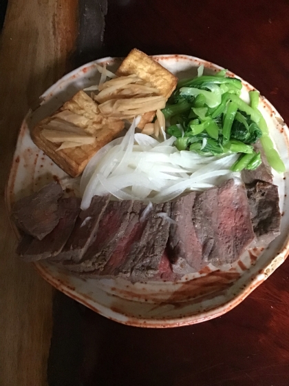 うちのおかず　牛肉のたたき