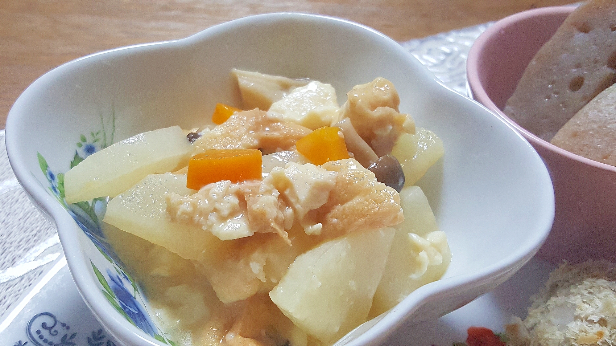 とろ り美味しい 大根のけんちん白味噌煮 レシピ 作り方 By やなママ 楽天レシピ
