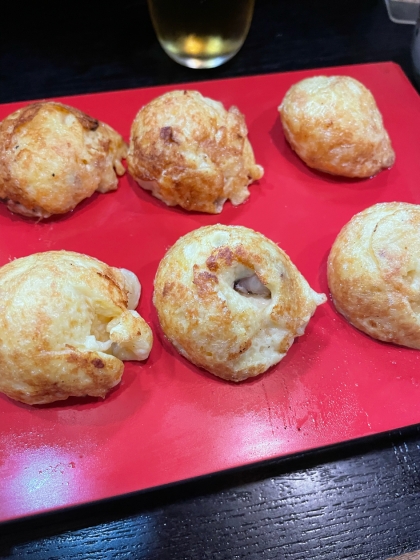 たこ焼き器でふわふわだし巻き卵焼きボール