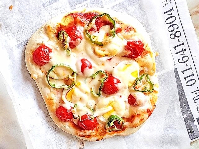 スタンドミキサーで本格的に!ピザ生地作り♪