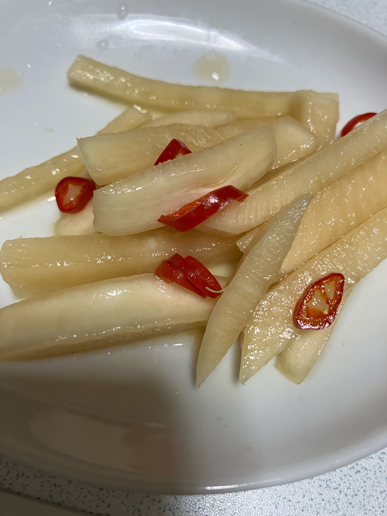 大根の漬物
