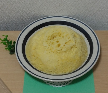 お邪魔しますm(_ _)m ラーメン丼で作ったので空気抜きできなかったのですが お味はばっちり 美味しかったです！清書しレシピ ブックに入れさせて頂きました～✨