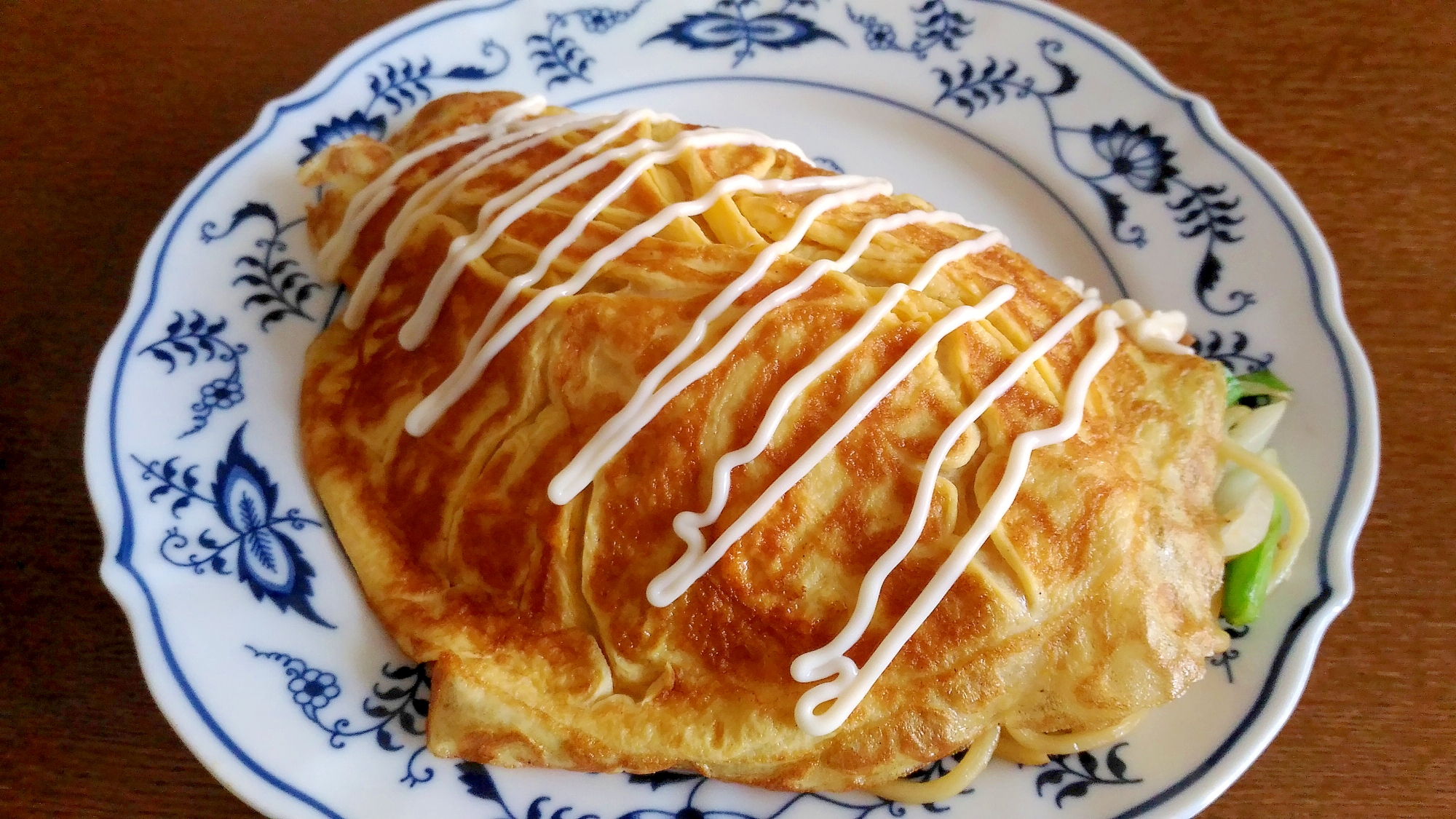 オム醤油焼きそば