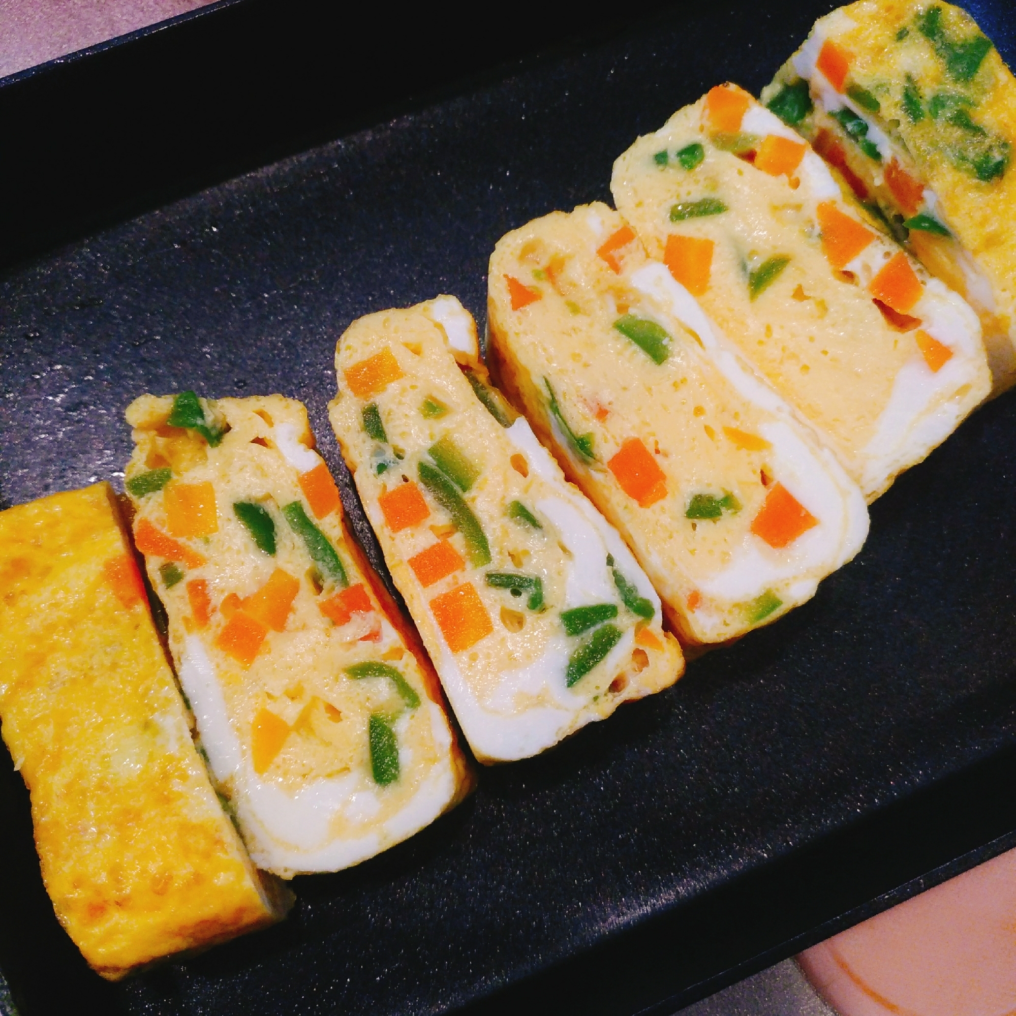 人参ピーマンの卵焼き レシピ 作り方 By Boof 楽天レシピ 人参ピーマンの卵焼き レシピ 作り方 By Boof 楽天レシピ