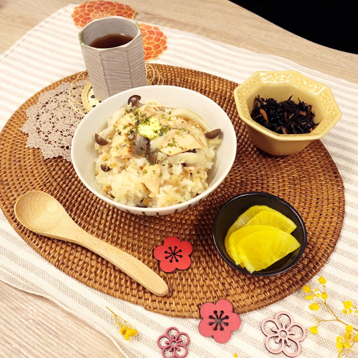 鮭バター醤油ご飯