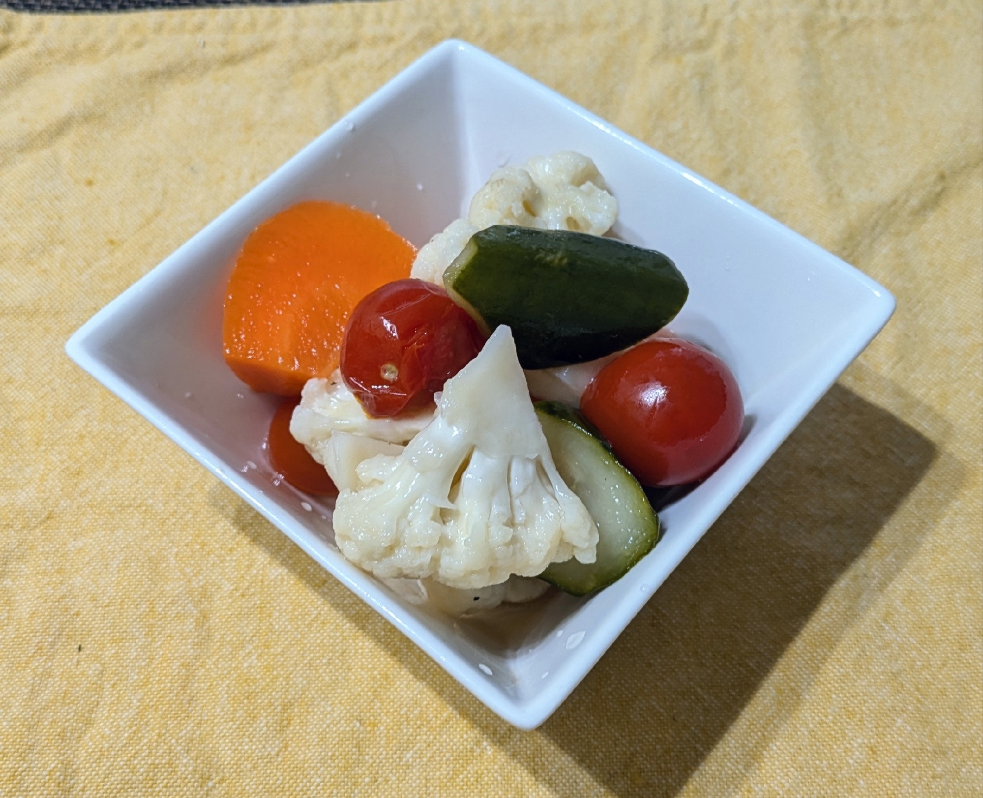 【副菜】カンタン酢で簡単ピクルス