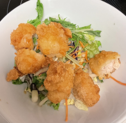 残った唐揚げで直ぐ出来るから揚げ丼！