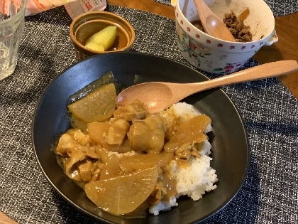 大根が余ったので使ってみました。初めてでしたが案外美味しいものですね。美味しく出来上がりました。ご紹介ありがとうございました。