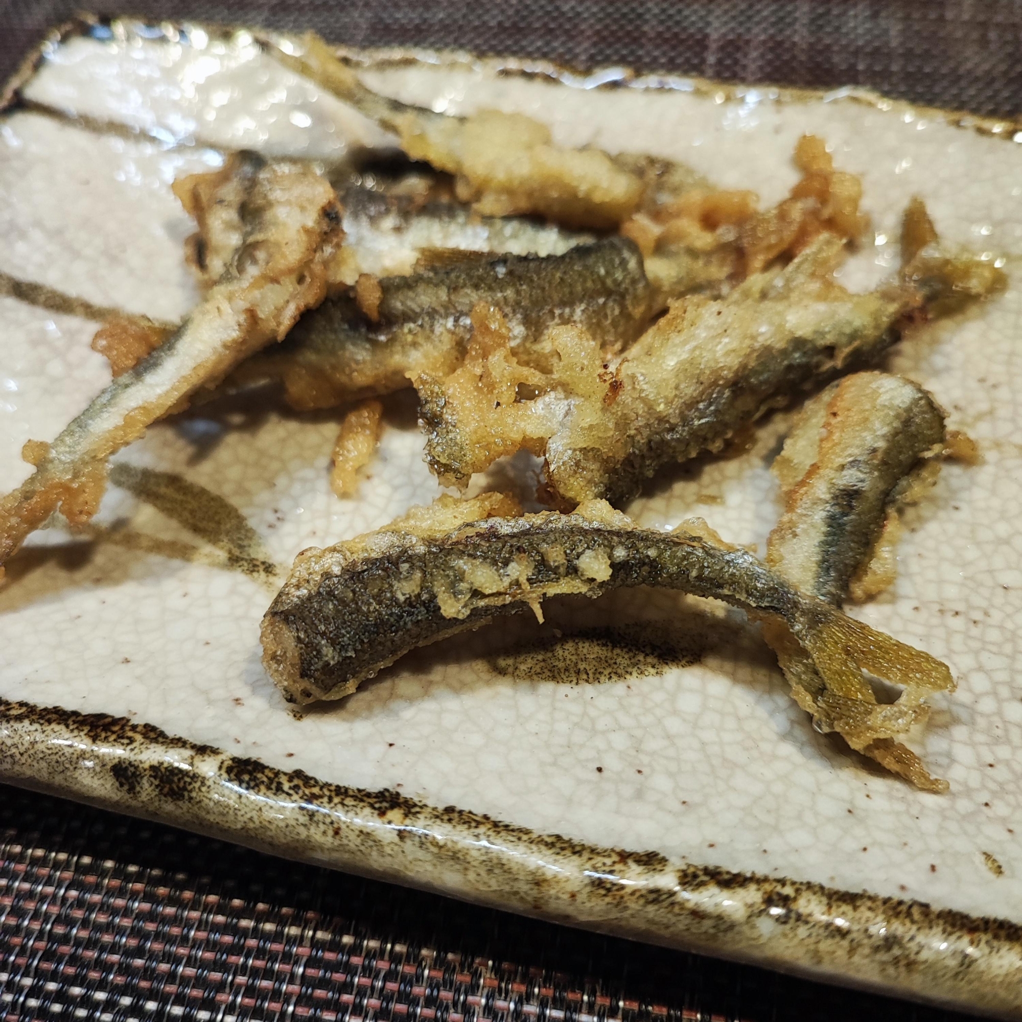 小魚の天ぷら風唐揚げ