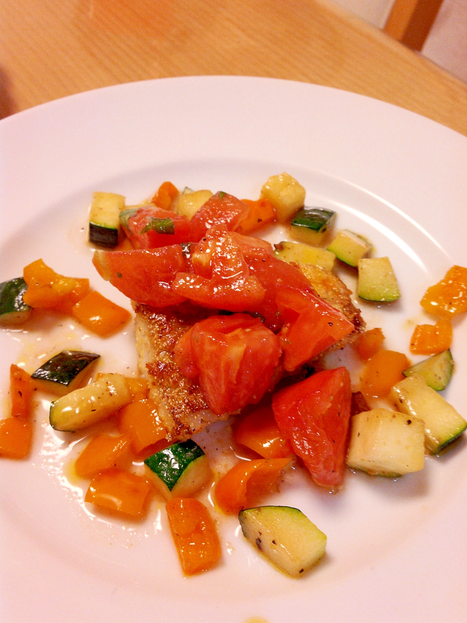 イトヨリのガーリックソテー トマトバジルソース添え レシピ 作り方 By そらこ21 楽天レシピ イトヨリのガーリックソテー トマトバジルソース添え レシピ 作り方 By そらこ21 楽天レシピ