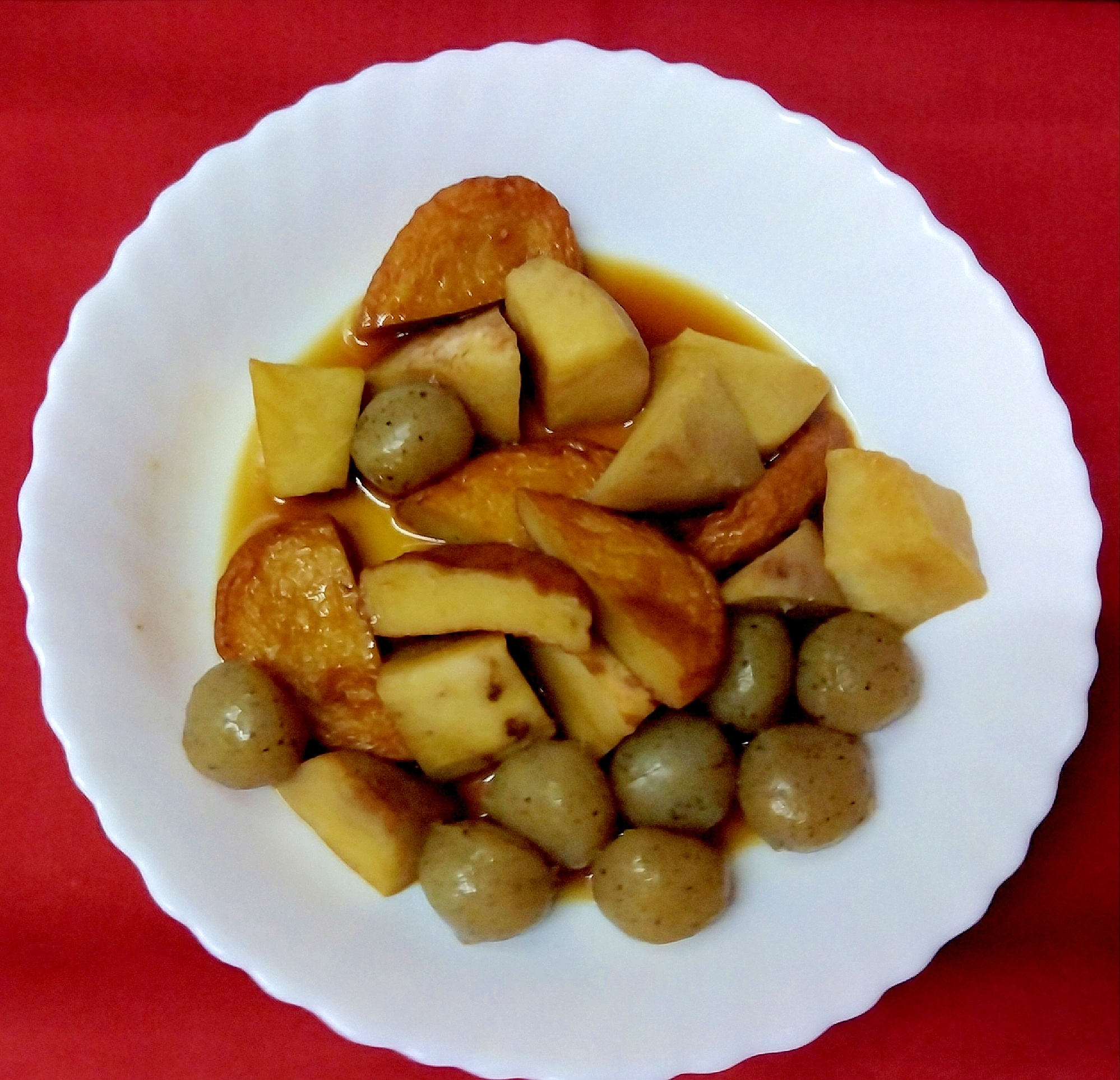 菊芋の煮物