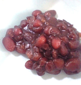 小豆の水煮で簡単 つぶあん レシピ 作り方 By 糸楊枝 楽天レシピ