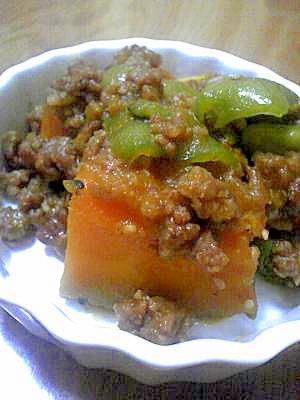 ひき肉とかぼちゃの甘辛煮 レシピ 作り方 By Ta16 楽天レシピ ひき肉とかぼちゃの甘辛煮 レシピ 作り方 By Ta16 楽天レシピ