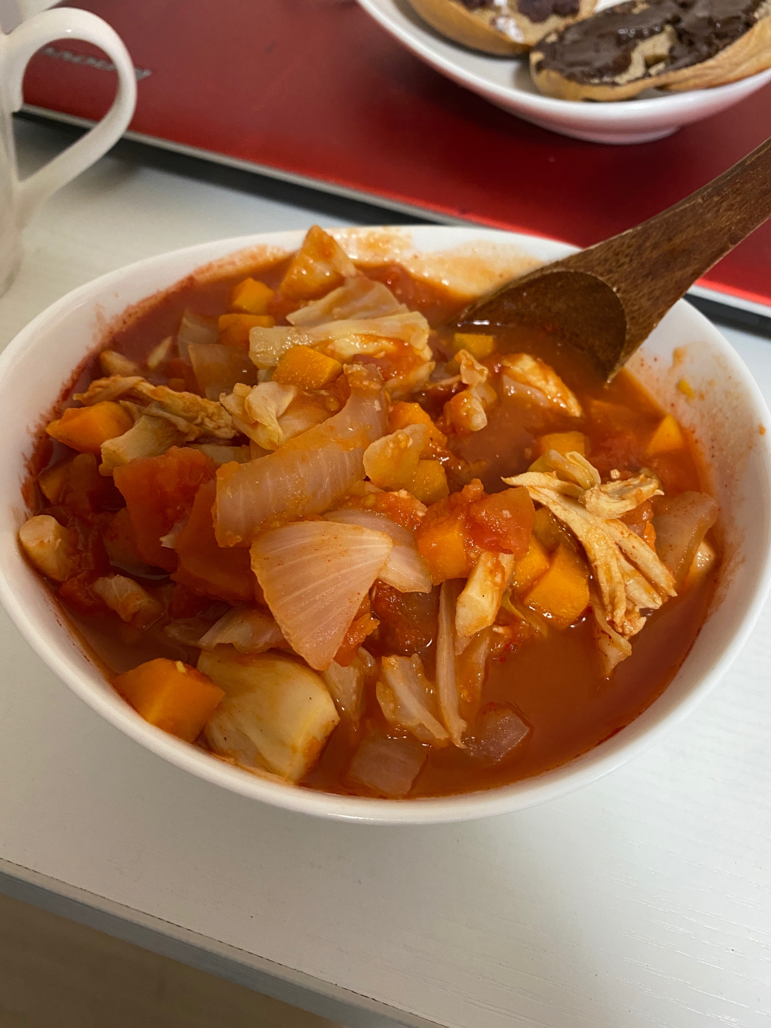 【ノンオイル】野菜たっぷりトマトスープ