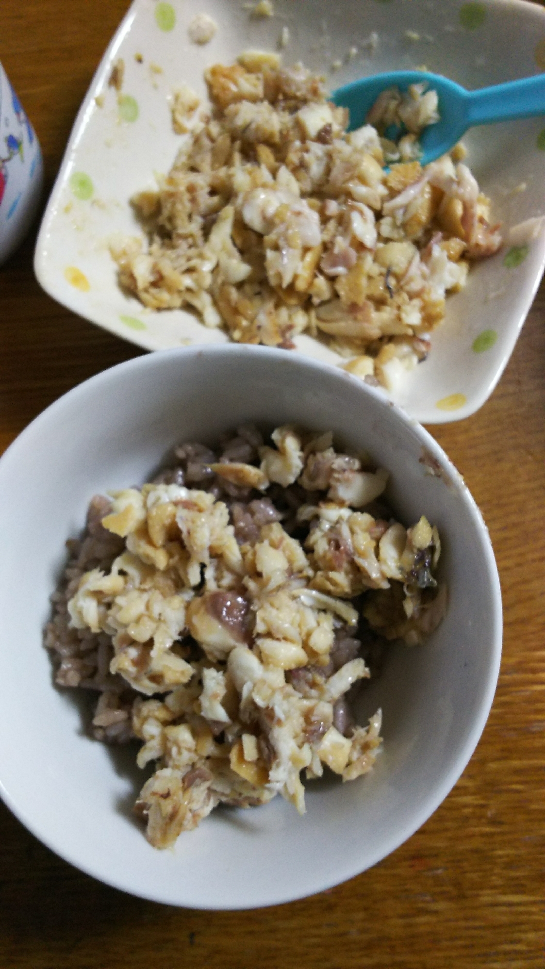 鯛のアラのほぐし丼