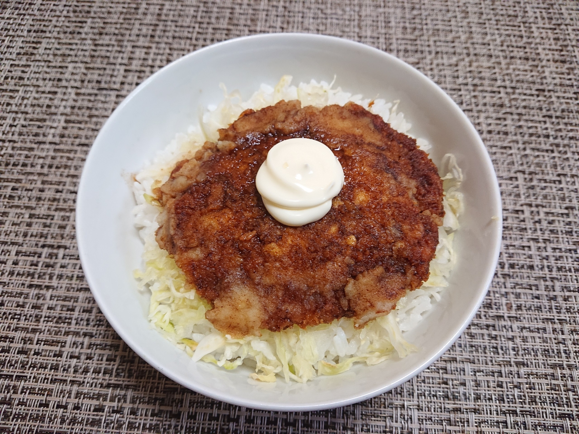 下町流コロッケ丼