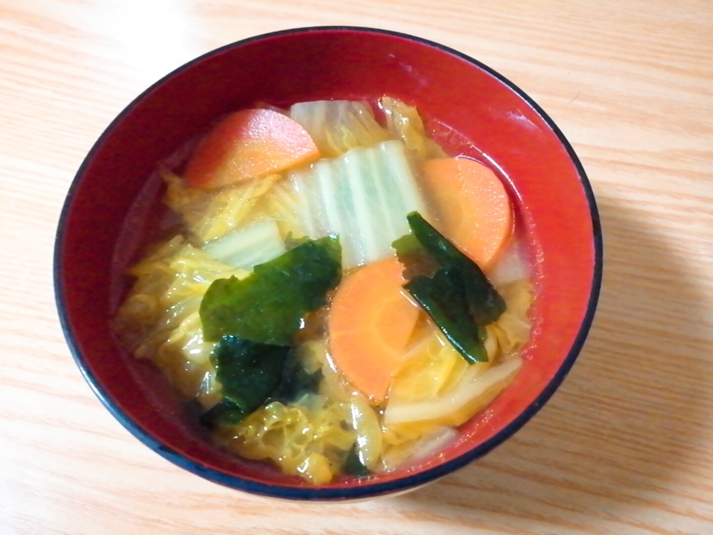 白菜の中華スープ