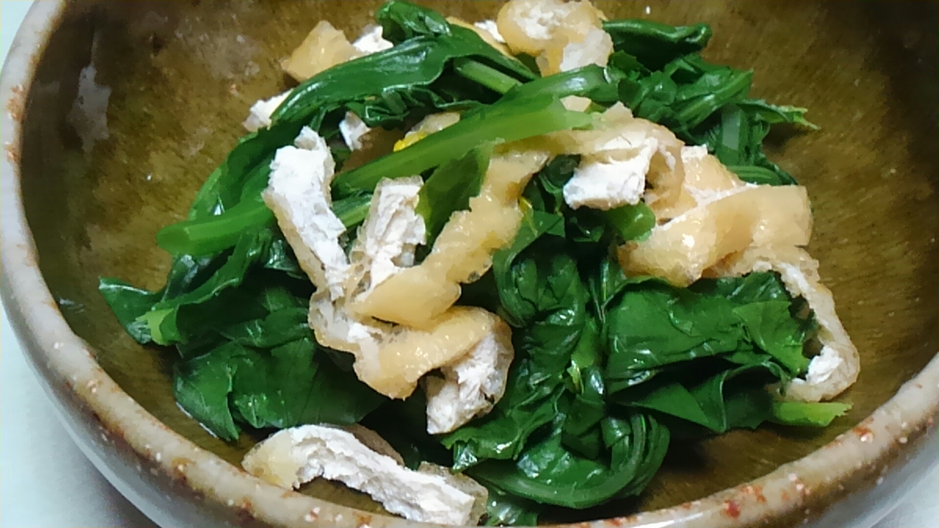 菜の花の葉と油揚げのおひたし レシピ 作り方 By ミニー7015 楽天レシピ 菜の花の葉と油揚げのおひたし レシピ 作り方 By ミニー7015 楽天レシピ