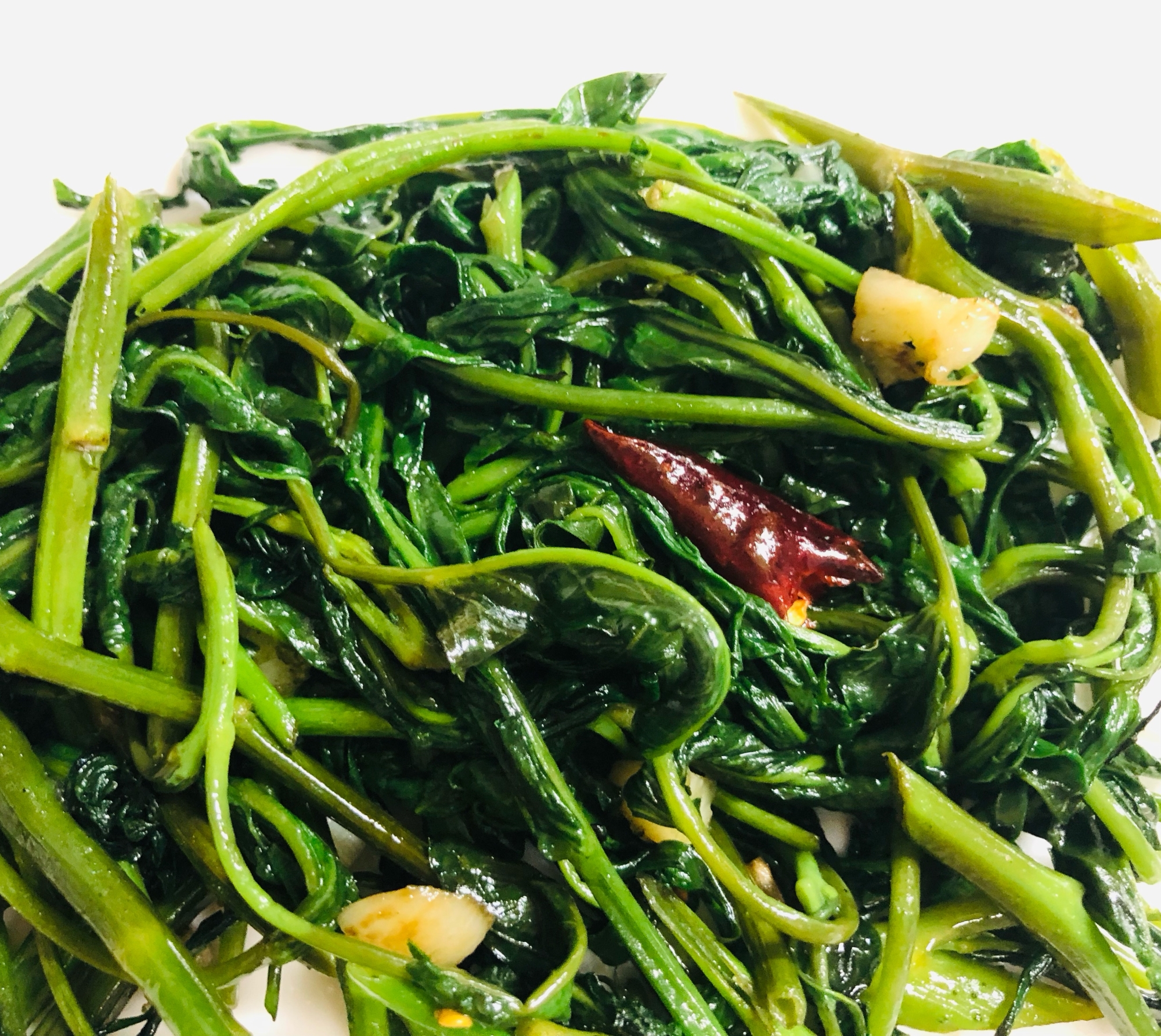 空芯菜の中華炒め