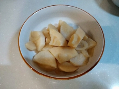 ほっこり☆長いもとたけのこの煮物
