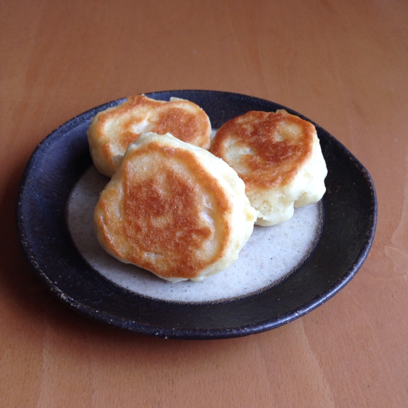 ホットケーキミックスで♪お豆腐パン