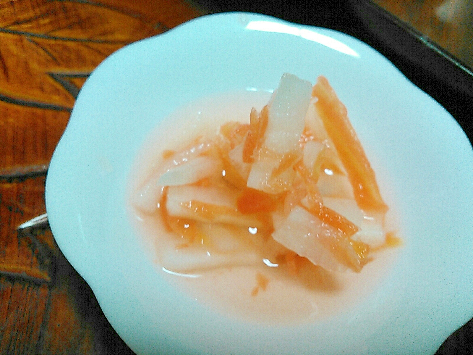 白菜の芯と人参のピクルス レシピ 作り方 By あけぼのマジック 楽天レシピ