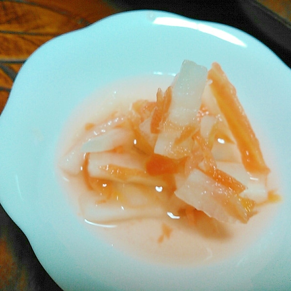 白菜の芯と人参のピクルス レシピ 作り方 By あけぼのマジック 楽天レシピ 白菜の芯と人参のピクルス レシピ 作り方 By あけぼのマジック 楽天レシピ