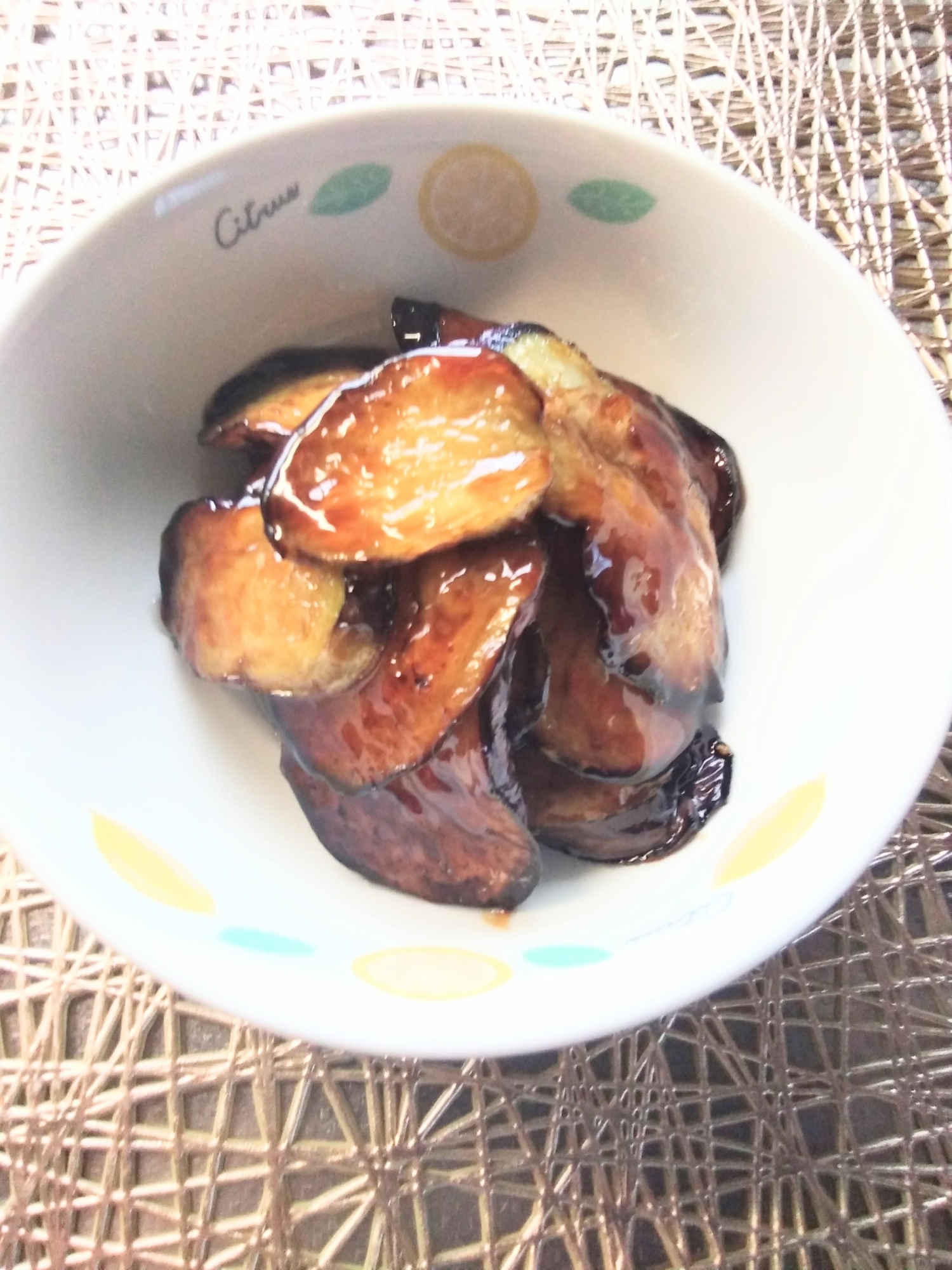 なす　なすの甘酢焼き