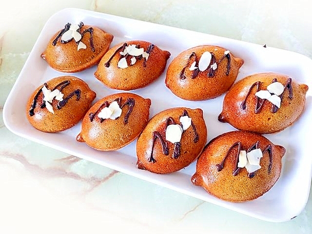 100均のレモンケーキ型で！大人のコーヒーケーキ♪