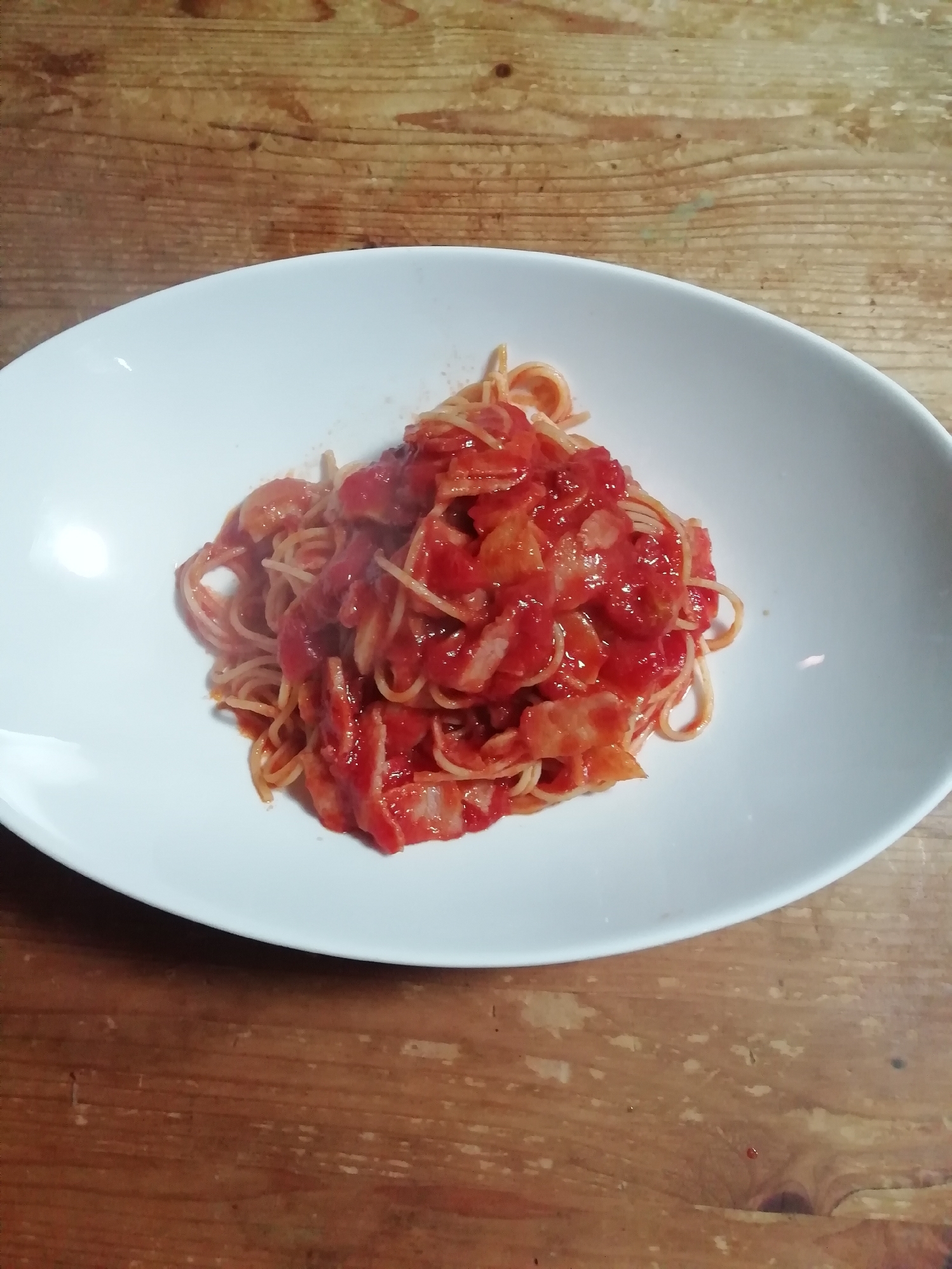 トマトパスタ（低糖質）
