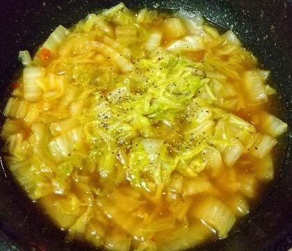 本当に白菜だけでも、ご飯が進みますね♥(#^.^#)
子供が辛いの苦手なので豆板醤抜きにしましたが、黒胡椒はアクセントに少しだけ使いました♥(^_-)v