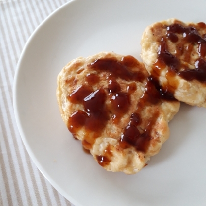 天ぷらの後に。ミニお好み焼き☆