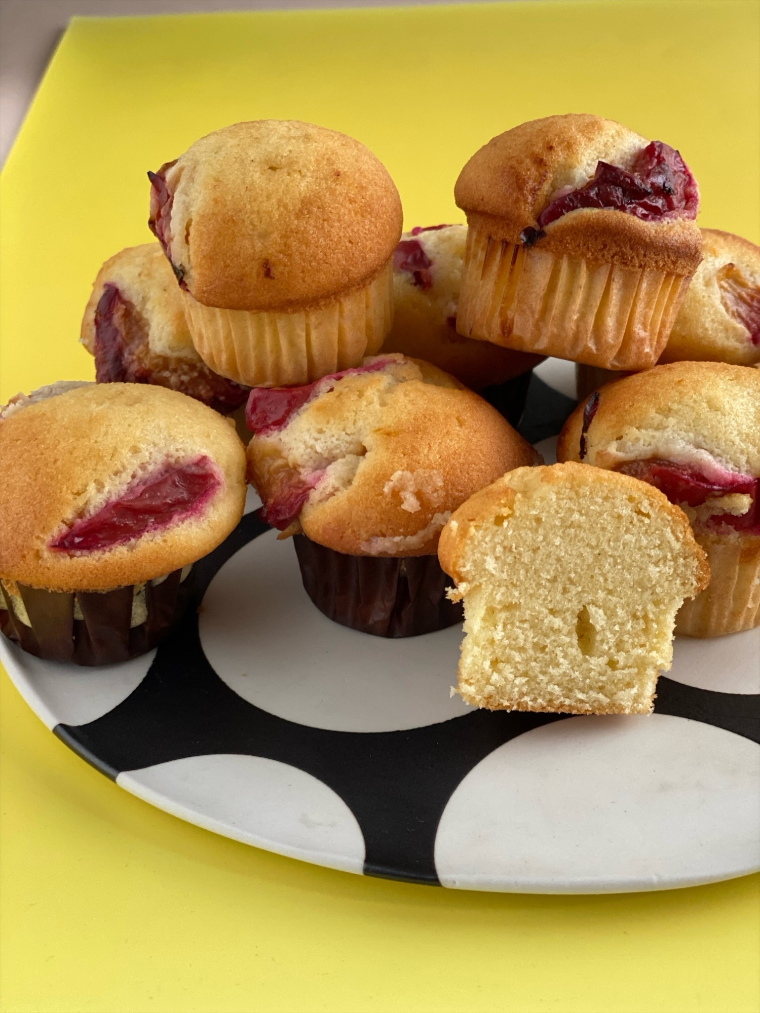 大石プラムのマフィン（大石早生プラム）