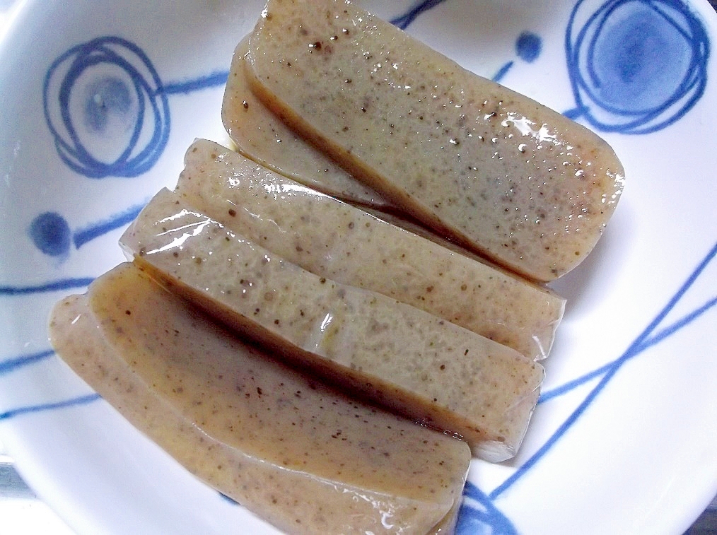 こんにゃくのめんつゆ煮