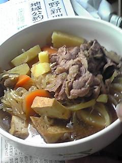 肉じゃがのうま煮風